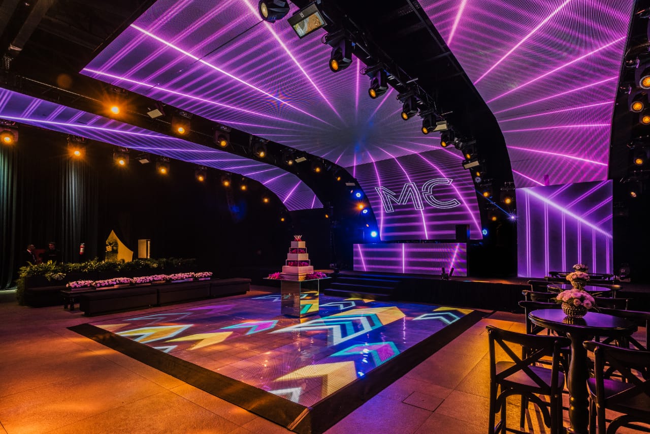 Aluguel de Piso Led Eventos Guarulhos